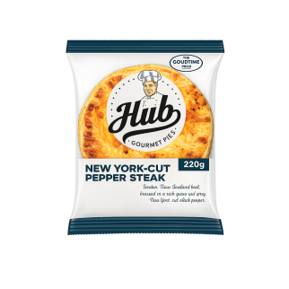 NEW YORK-CUT PEPPER STEAK 220g
